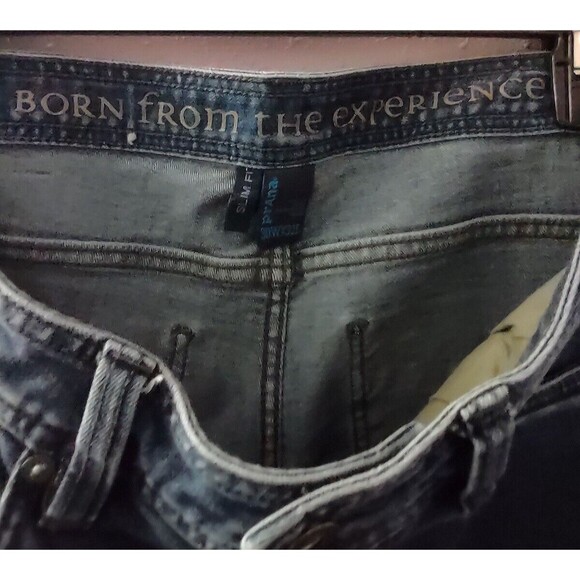 Prana Men's Slim Fit Jeans 30Wx32L Breathe Blue Denim Pants - Picture 5 of 11